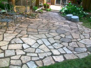 Backyard Patio Stone Boise